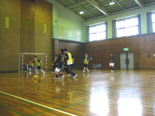 練習試合風景