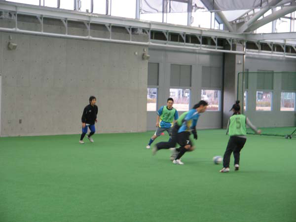 練習試合風景