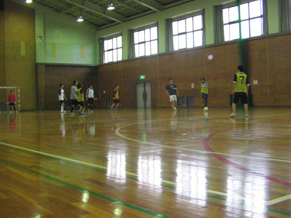 練習試合風景